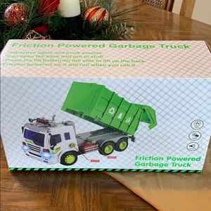 NEW! Friction Powered Garbage Truck!